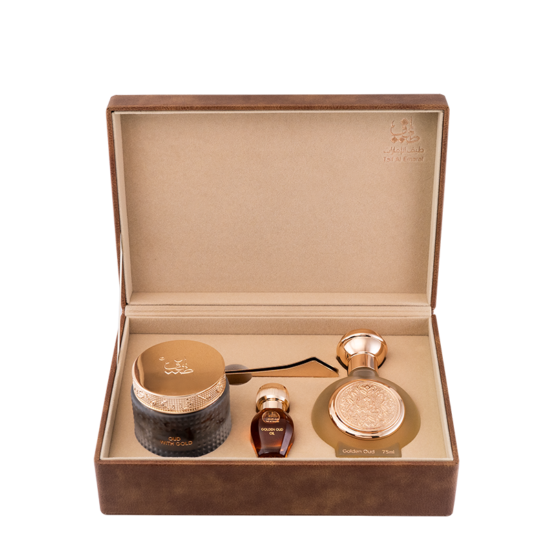 مجموعة العود بالذهب